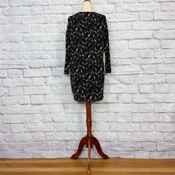 La Fee Maraboutee Geometric Print Knee-Length Dress - Picture 2 of 6